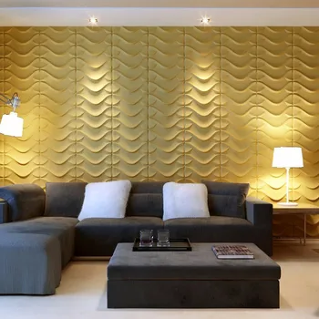 China Suppliers 3d Ceiling Tiles Pattern 3d Effect Bamboo Fiber