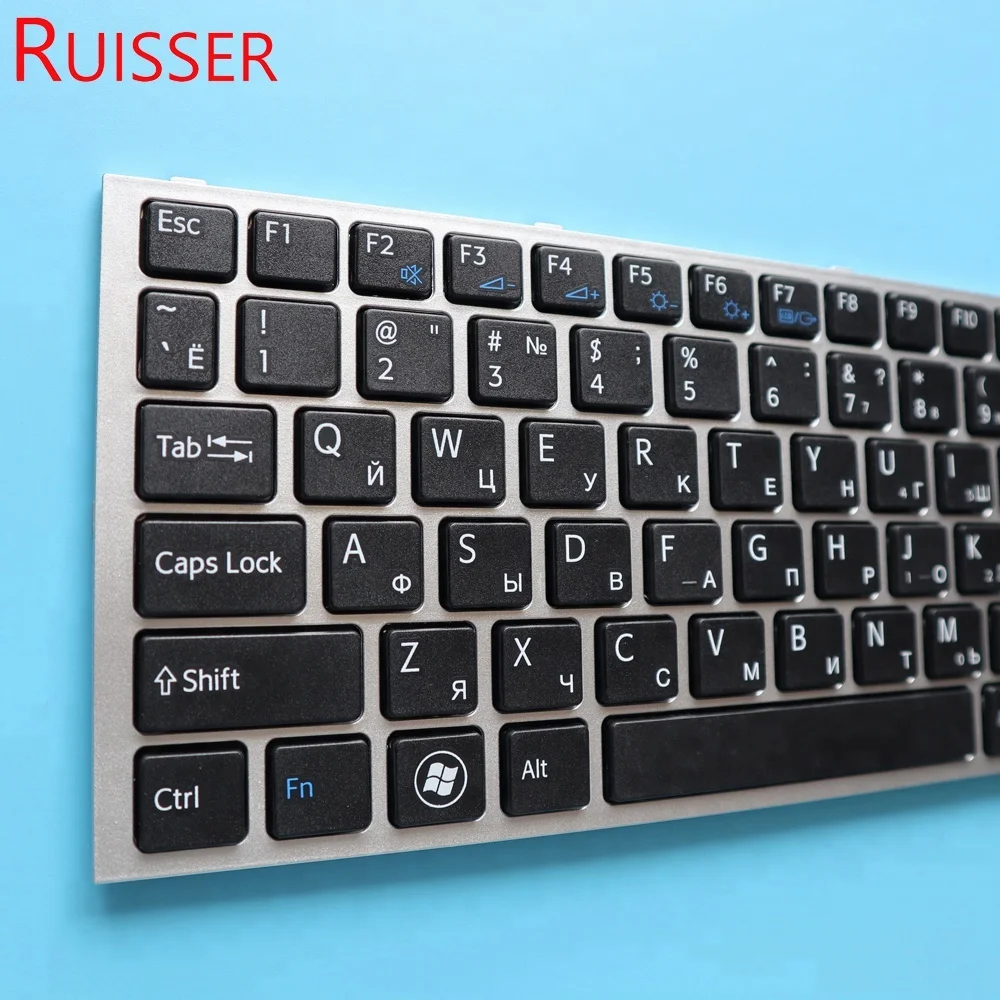 

Brand New laptop german keyboard For Sony Vaio Pcg-31311m Vpc-ya Vpc-yb with Silver Frame, Black with silver frame