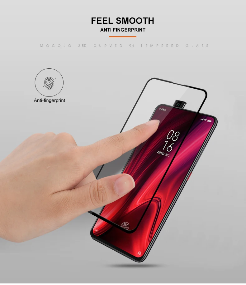 New Arrival Full Glue Tempered Glass Screen Protector For Xiaomi Redmi K20/K20 Pro