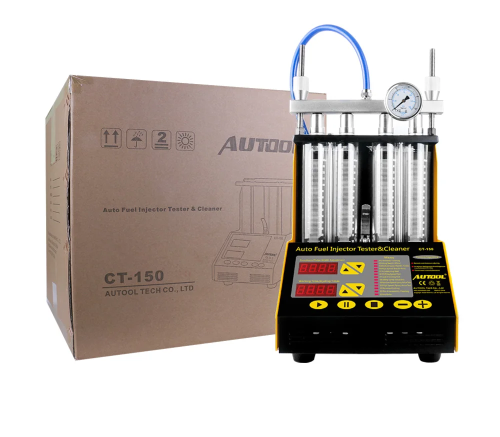 Autool Ct150 Car Fuel Injector Clean Machine Testers 2 In 1 Common Rail Injectors Tester Buy