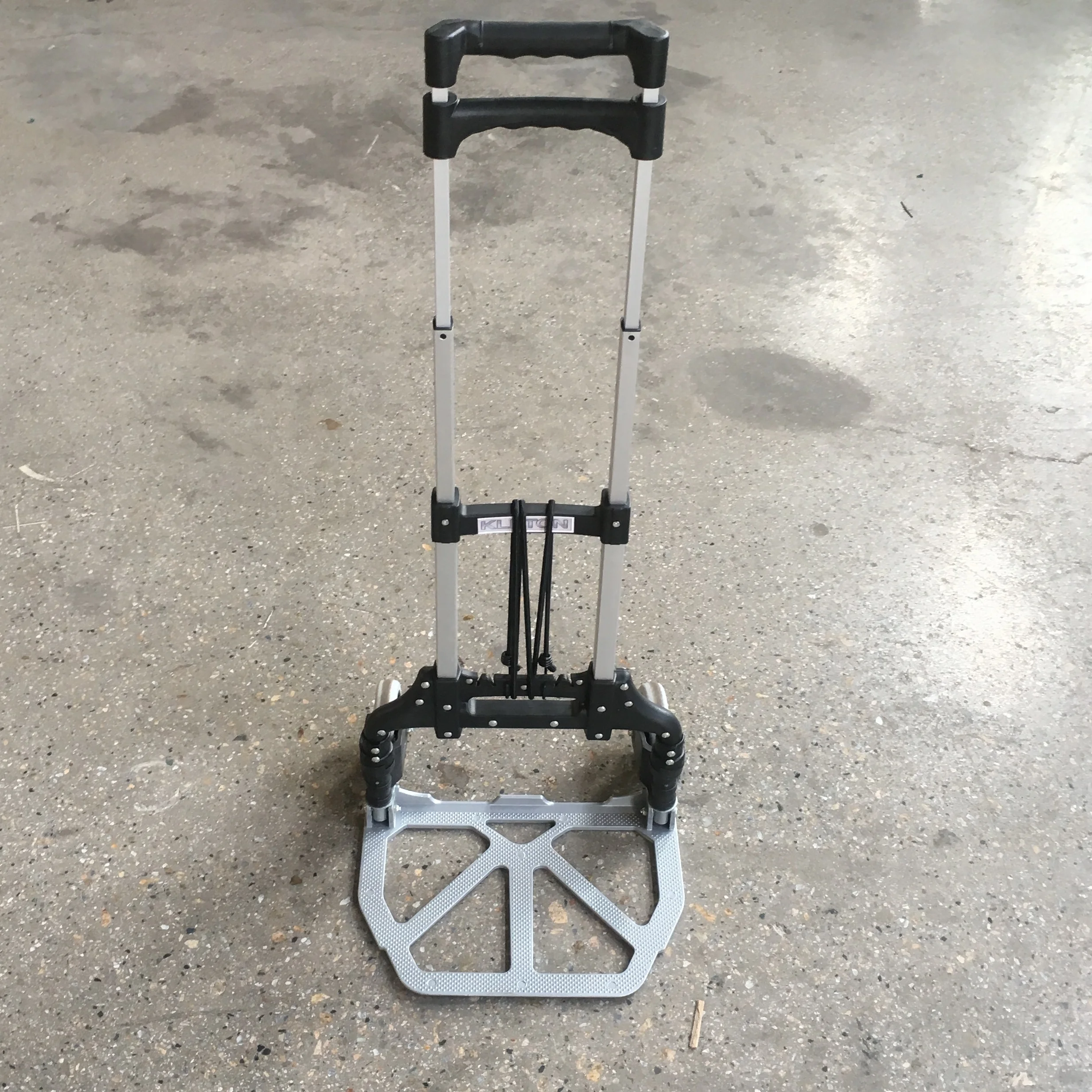 folding luggage trolley aluminium