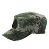 PLA cap Army Military Camo hat camouflage hunting cotton hat ponytail headgear hunting caps desert digital camouflage hat helmet