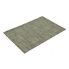 Placemat set table non slip placemats retro modern pvc dinner placemat