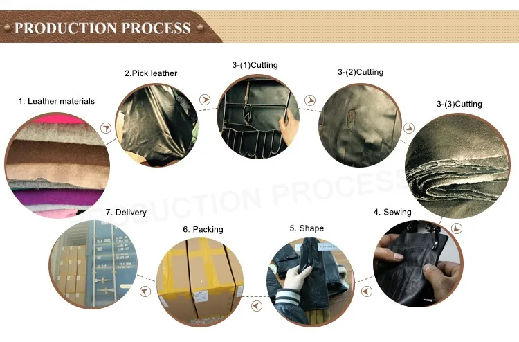 Elegant ladies red long sheepskin leather hand gloves for wholesales