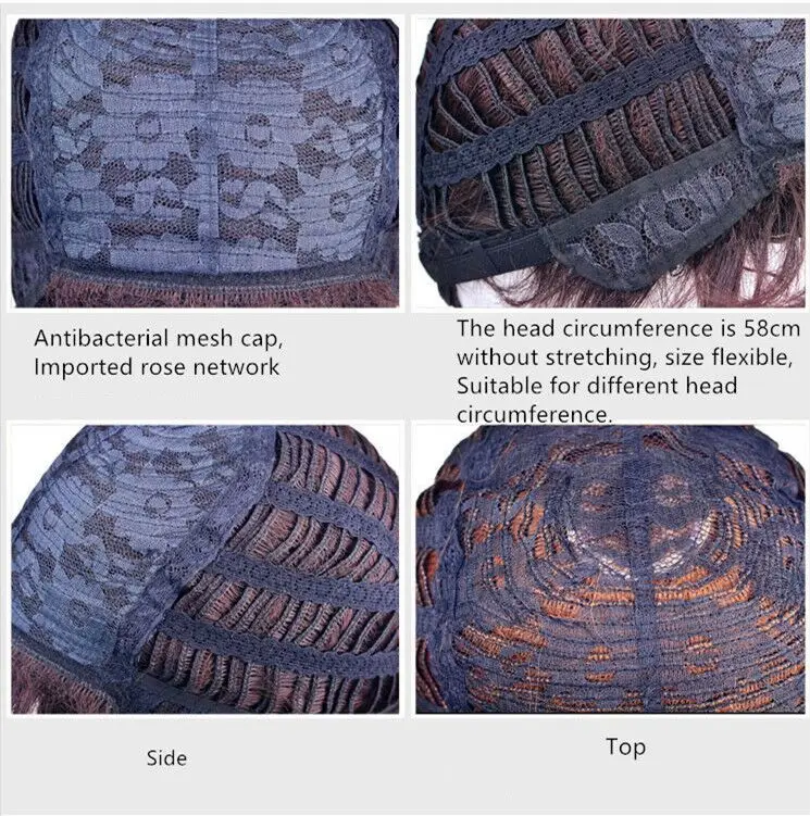 
human hair wigs factory provider ombre wave synthetic wig 