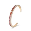 Fashion Jewelry Woman Charm Gold Copper Bangle Bracelet