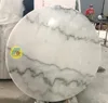 80cm Round Natural Italy Carrara White Marble Table tops