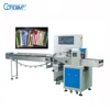 Flow Automatic Disposable Tableware Plastic Fork Spoon Tissue Packaging Machine
