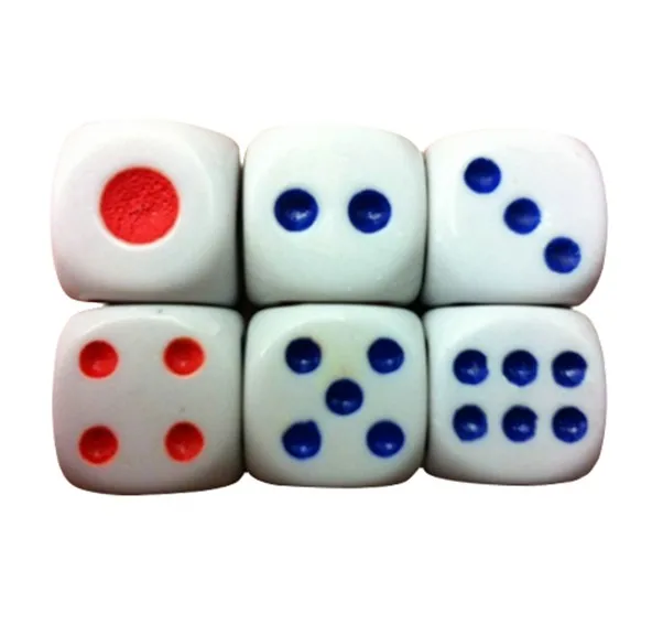 latest new acrylic dice set pearl nickel bulk di