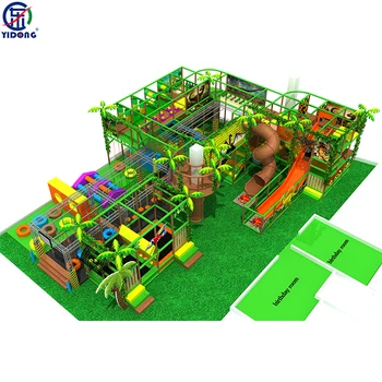 Customized Forest Jungle Theme Kid Playground For Sale Indoor ...