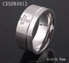 Unique fashion ring w/ cross cz inlayed comfort fit inside
