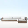 Teak furniture outdoor setting teak natural solid wood furniture teak outdoor sectional sofa set