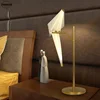 Nordic fancy LED table lamp modern bedside desk lamp ETL32042