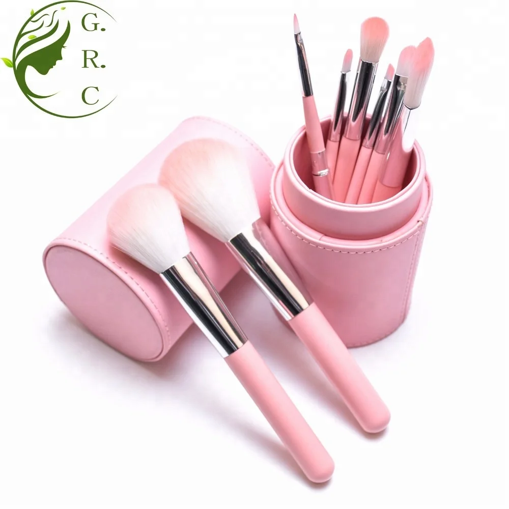 

Glitter Makeup Brush Set ,Plastic Handle Make Up Brush Set ,Promotional Makeup Brush Set, Customized color