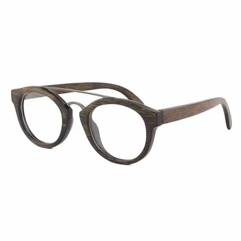 eyeglass italy frame bamboo wood designer larger
