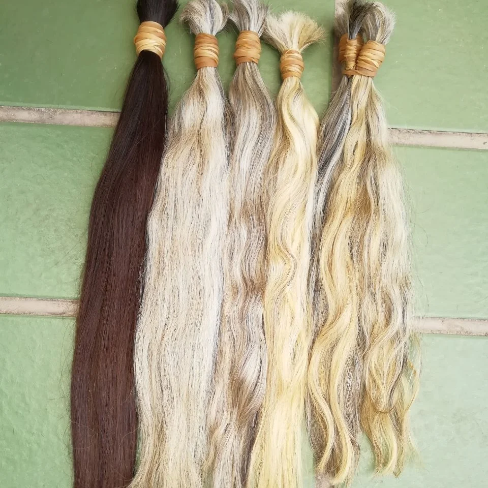 

Factory Anka Grey Hair Best Selling Brazilian Straight Virgin Human Hair