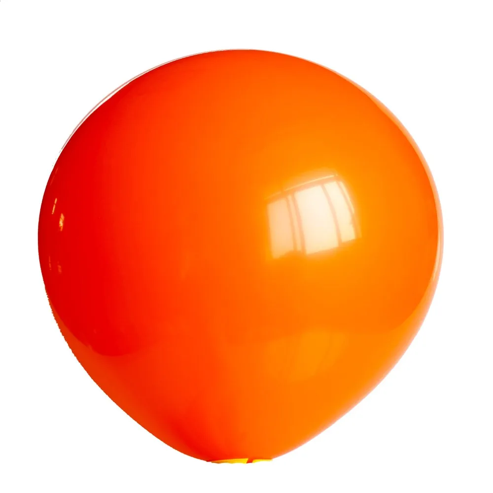 На оранжевом шаре