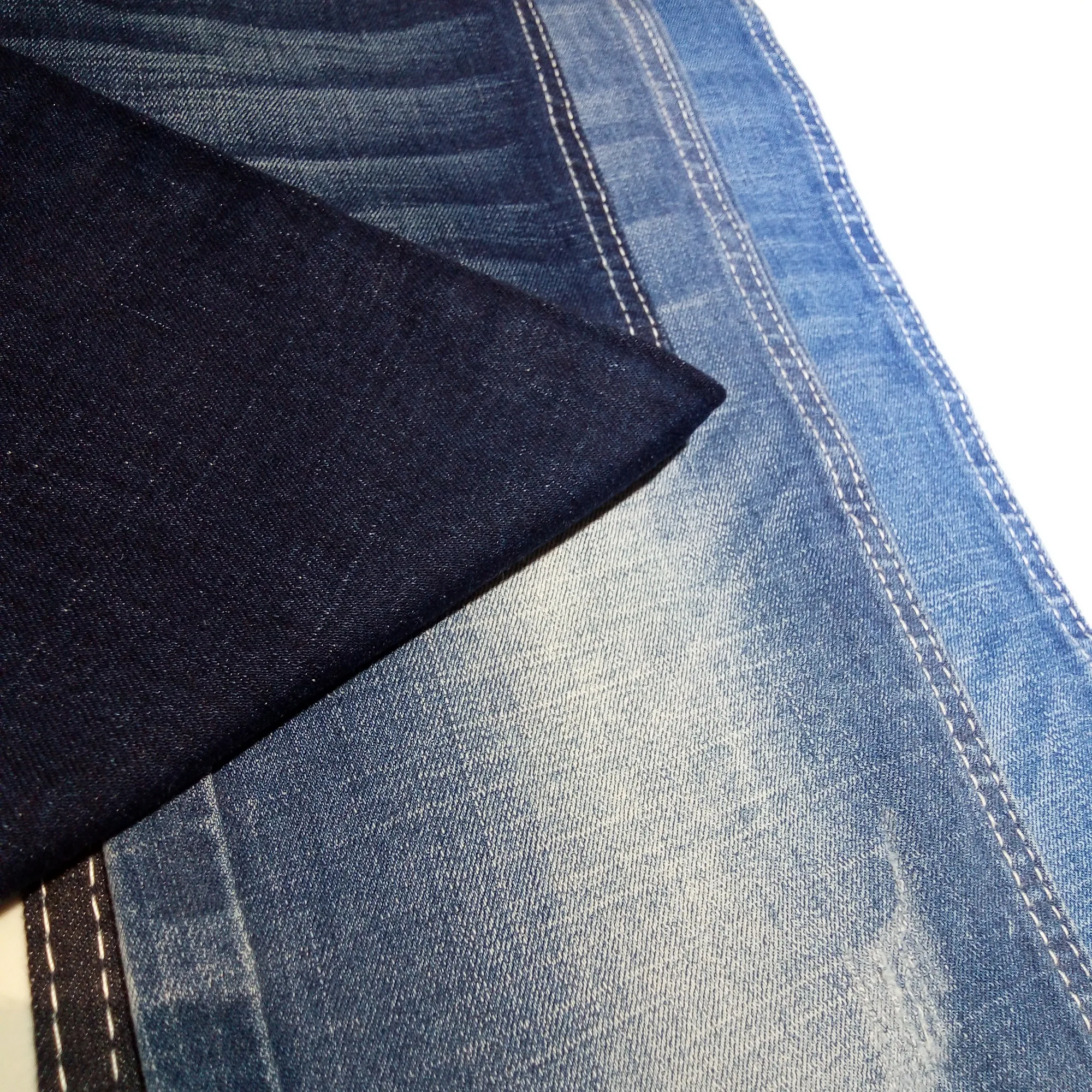 b530 men jeans elastic slub cotton stretch denim fabric textile