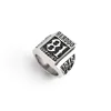 High Quality Casting 316L Men Jewellery Stainless Steel 81 Titanium Wedding Silver Band Ring For men