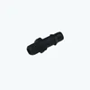 1/8 plastic rubber tube pipe hose barb male threaded coupler plastic straight-type fitting
