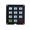 High Quality 3x4 12 keys z-wave plastic waterproof security system keypad