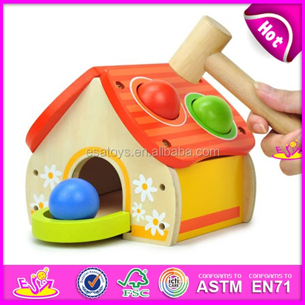 2015 Latest Wooden Tool Box Toy For Kid,Diy Funny Wooden Toy Tool Box