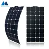 PET ETFE materials transparent solar panel flexible 100W for marine