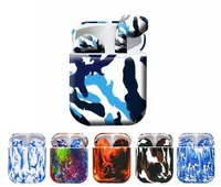 

2020 New Camouflage Colorful I9S TWS Painted Mini Stereo Wireless Earbuds Earphone With Charging Box