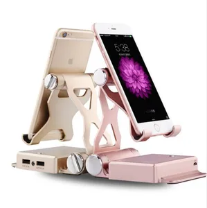 Portable 10400mAh Power Bank Phone Tablet Holder