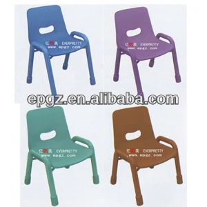 子供家具ikea子供を描いたカラフルなプラスチック高い椅子のための子供