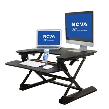Manual Adjustable Standing Desk Riser Desktop - Buy Adjustable Standing