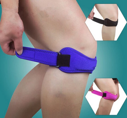 
Wholesale adjustable patella protector EVA pad knee strap for Running / Fitness / Stairs Climbing 