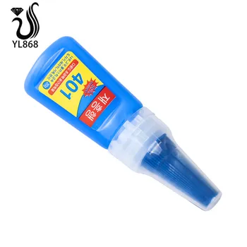 super glue and acrylic