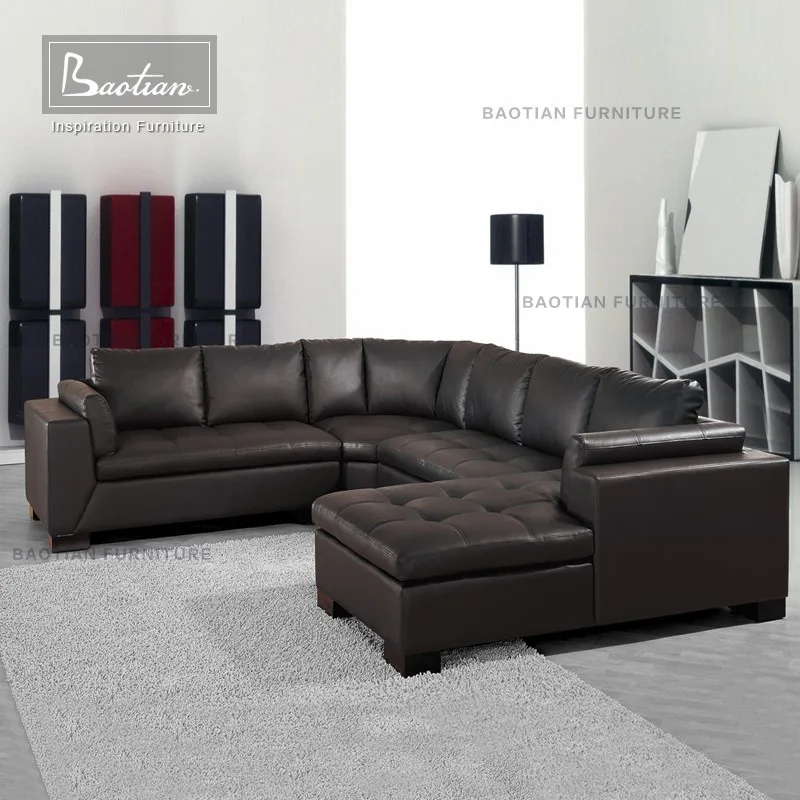 Big Round Sofa U Shape Set Italian Leather Manufacturers Product On