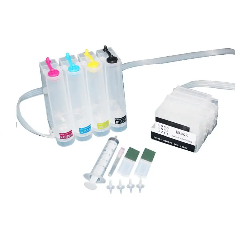 Ciss,Sistema De Tinta Compatible Para Hp932 933 Para Hp Officejet 6100,6600,6700,7110,7610,7612  Cartuchos De Tinta De La Impresora Completa Con Tinta - Buy Cis Para Hp  932xl 933xl,Para Hp 932 933 Xl Offijet