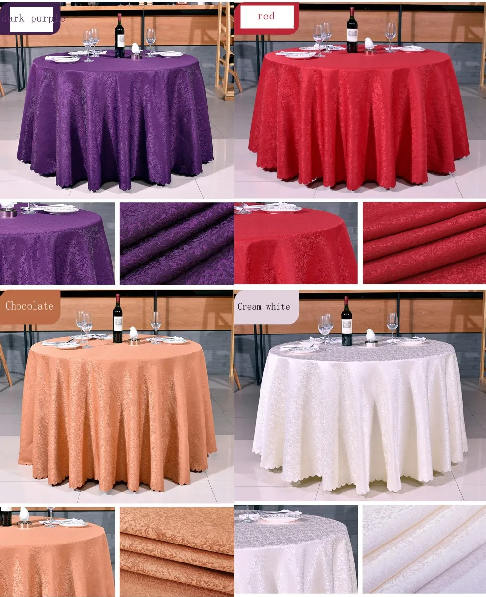 Most Popular Impressive Wedding Round Table Clothes - Buy Table Clothes