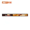 27.6" Supermarket Retail store Shelf edge LCD Advertising Player/ LCD Video Display