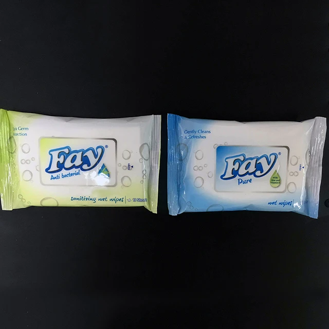 high quality cheap bland disinfectant 10pcs cleaning wet wipes