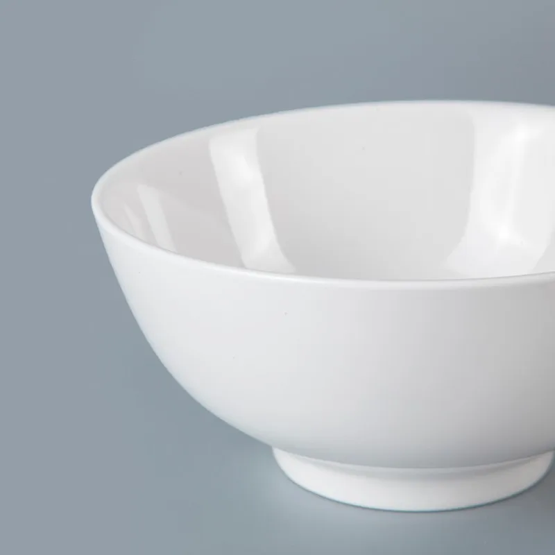 Two Eight white ceramic serving bowls manufacturers for bistro
