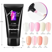 

Misscheering 30 ml Nail Poly Gel Quick Building Finger Extension Acryl Gel Without Nail Form