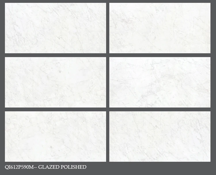 Carrara bianco white ceramic tiles