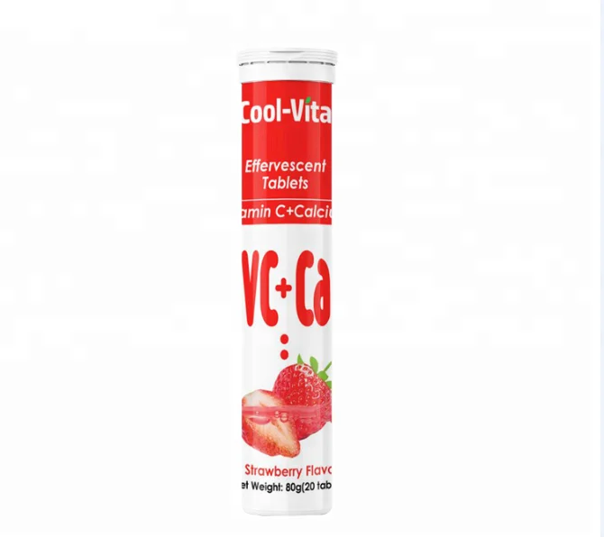 
Private Label Health Weight Loss Tablet Vitamin C Calcium Effervescent Tablet For Kids Bones 