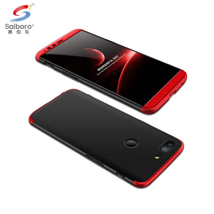 

GKK Hard PC 3 in 1 red smartphone case for one plus 5t case covers for oneplus 5t case, Multi-color;can be customized