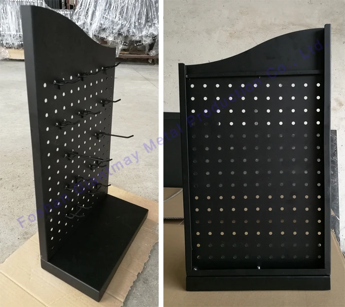 Metal Pegboard Tabletop Hanging Display Stand Buy Pegboard Tabletop