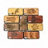 Bamboo Wood Carving Phone Case Cover for iPhone 8, Wood Case Shockproof Hard Back Cover Cases for iPhone X