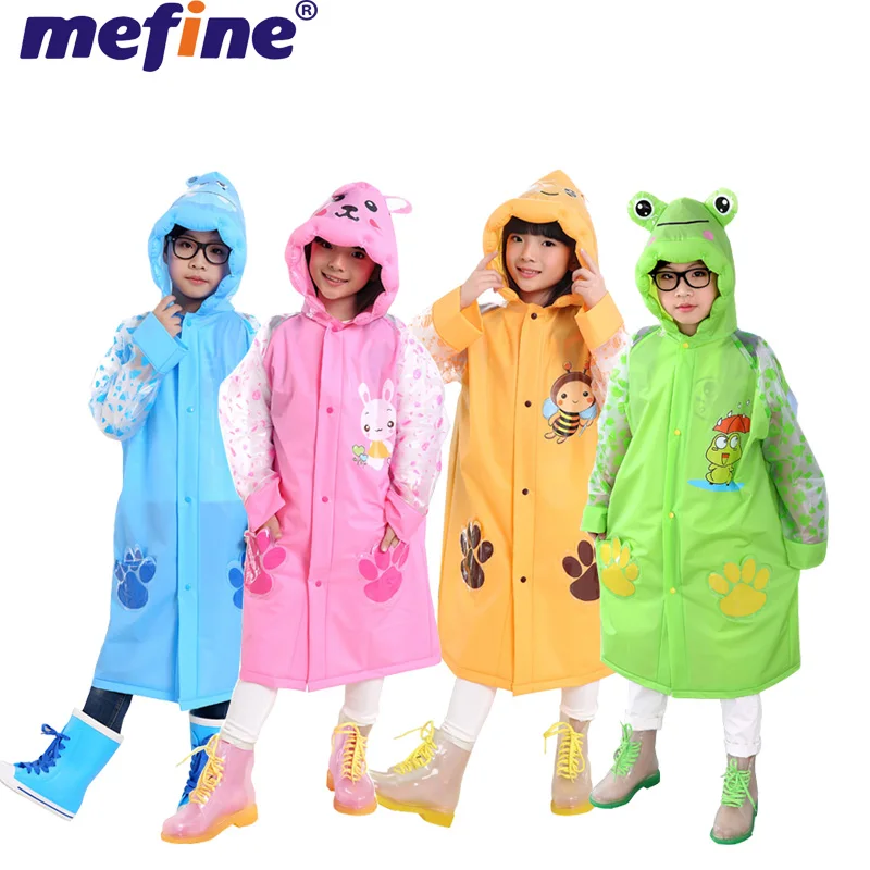 

Sale Well China Manufacture Fashion Nice Pvc Children Cartoon Raincoat/kids Rain Coat MJ-229, Blue/yellow/pink/green