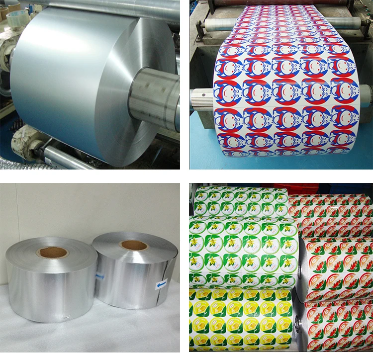 Aluminum Lidding Foil With Uv Primer And Lacquer For Yogurt Pack Buy