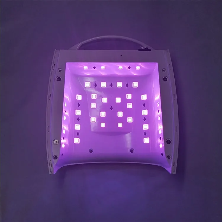 
54W High Power Two Hands cordless rechargeable UV led gel nail lamps 
