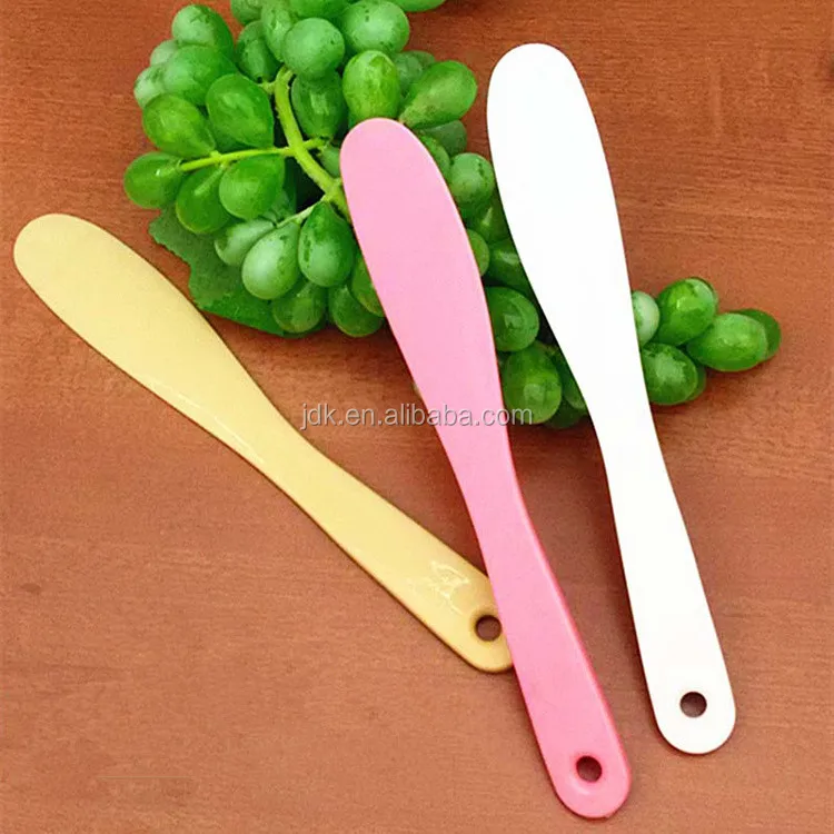 

Big colorful plastic mask spatula makeup cosmetic spatula, Different colors
