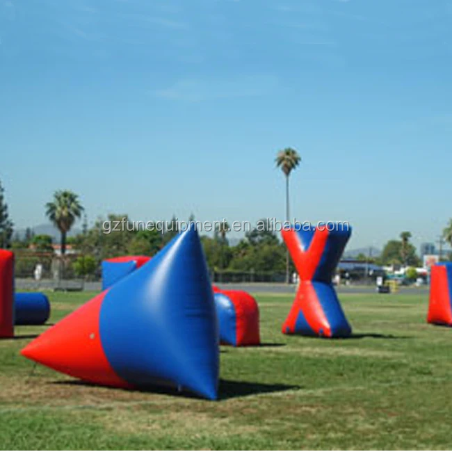 Air Sealed Tank Style Cheap Paintball Bunkers Laser Tag Bunkers For